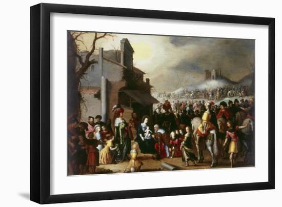 Adoration of the Magi-Frans Francken II-Framed Premium Giclee Print