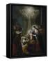 Adoration of the Magi-Christoph Anton Mayr-Framed Stretched Canvas