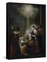 Adoration of the Magi-Christoph Anton Mayr-Framed Stretched Canvas