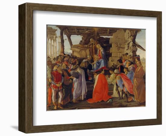 Adoration of the Magi-Sandro Botticelli-Framed Giclee Print
