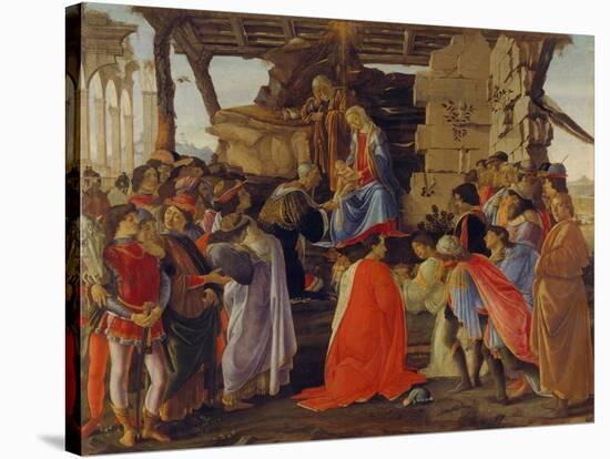 Adoration of the Magi-Sandro Botticelli-Stretched Canvas