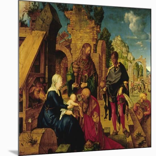 Adoration of the Magi-Albrecht Dürer-Mounted Giclee Print