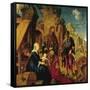 Adoration of the Magi-Albrecht Dürer-Framed Stretched Canvas