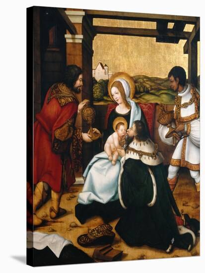 Adoration of the Magi-Maestro della Pala Seydfriedberg-Stretched Canvas