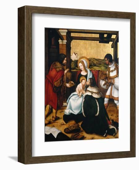 Adoration of the Magi-Maestro della Pala Seydfriedberg-Framed Giclee Print