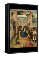 Adoration of the Magi-Hieronymus Bosch-Framed Stretched Canvas