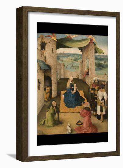 Adoration of the Magi-Hieronymus Bosch-Framed Art Print