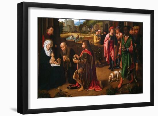 Adoration of the Magi-Gerard David-Framed Art Print