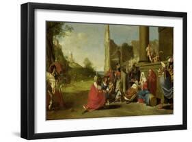 Adoration of the Magi-Bartholomeus Breenbergh-Framed Art Print