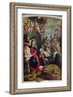 Adoration of the Magi-Philippe De Champaigne-Framed Giclee Print