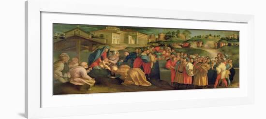 Adoration of the Magi-Jacopo da Carucci Pontormo-Framed Giclee Print