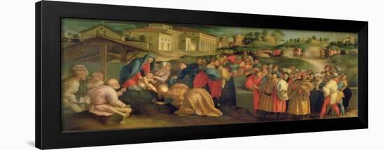 Adoration of the Magi-Jacopo da Carucci Pontormo-Framed Giclee Print