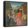 Adoration of the Magi-Domenico Ghirlandaio-Framed Stretched Canvas