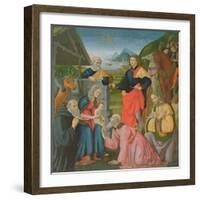 Adoration of the Magi-Domenico Ghirlandaio-Framed Giclee Print