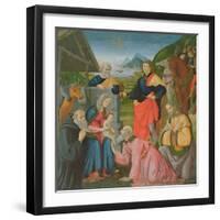 Adoration of the Magi-Domenico Ghirlandaio-Framed Giclee Print