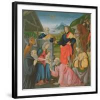 Adoration of the Magi-Domenico Ghirlandaio-Framed Giclee Print