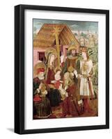 Adoration of the Magi-Pedro Garcia De Benabarre-Framed Giclee Print