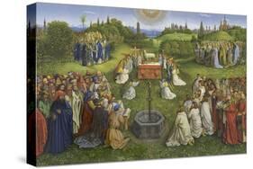 Adoration of the Mystic Lamb-Hubert & Jan Van Eyck-Stretched Canvas