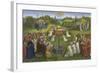 Adoration of the Mystic Lamb-Hubert & Jan Van Eyck-Framed Giclee Print