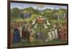 Adoration of the Mystic Lamb-Hubert & Jan Van Eyck-Framed Giclee Print