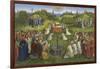 Adoration of the Mystic Lamb-Hubert & Jan Van Eyck-Framed Giclee Print