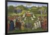 Adoration of the Mystic Lamb-Hubert & Jan Van Eyck-Framed Giclee Print