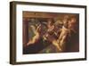 Adoration of the Sheperds-Nicolas Poussin-Framed Art Print