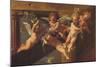 Adoration of the Sheperds-Nicolas Poussin-Mounted Art Print