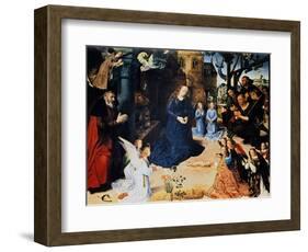 Adoration of the Shepherd, 1476-1479-Hugo van der Goes-Framed Giclee Print