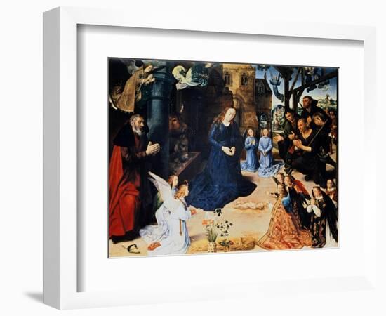 Adoration of the Shepherd, 1476-1479-Hugo van der Goes-Framed Giclee Print