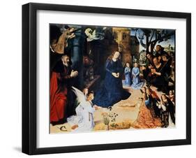 Adoration of the Shepherd, 1476-1479-Hugo van der Goes-Framed Giclee Print