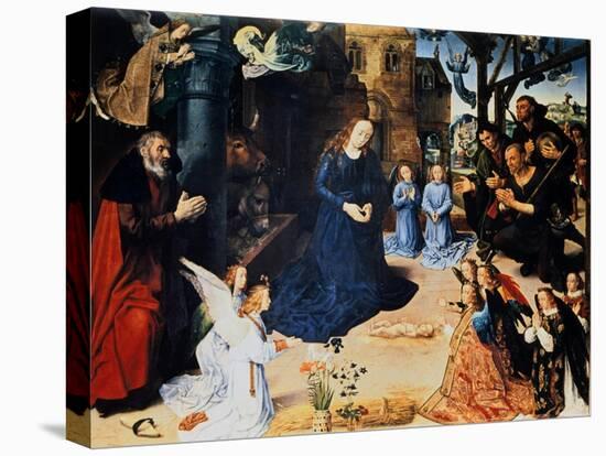 Adoration of the Shepherd, 1476-1479-Hugo van der Goes-Stretched Canvas