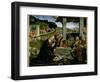 Adoration of the Shepherds, 1485-Domenico Ghirlandaio-Framed Giclee Print