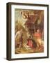 Adoration of the Shepherds, 1516-Correggio-Framed Giclee Print