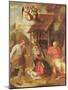 Adoration of the Shepherds, 1516-Correggio-Mounted Giclee Print