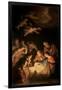 Adoration of the Shepherds, 1617-Gerrit van Honthorst-Framed Giclee Print