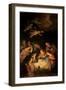 Adoration of the Shepherds, 1617-Gerrit van Honthorst-Framed Giclee Print