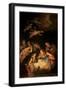 Adoration of the Shepherds, 1617-Gerrit van Honthorst-Framed Giclee Print