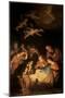 Adoration of the Shepherds, 1617-Gerrit van Honthorst-Mounted Giclee Print