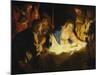 Adoration of the Shepherds, 1622-Gerrit van Honthorst-Mounted Giclee Print