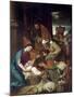 Adoration of the Shepherds, 1630-Bartolome Esteban Murillo-Mounted Giclee Print