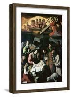 Adoration of the Shepherds, 1638-Francisco de Zurbarán-Framed Giclee Print