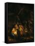 Adoration of the Shepherds, 1646-Rembrandt van Rijn-Framed Stretched Canvas