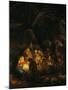 Adoration of the Shepherds, 1646-Rembrandt van Rijn-Mounted Giclee Print