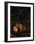 Adoration of the Shepherds, 1646-Rembrandt van Rijn-Framed Giclee Print