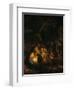 Adoration of the Shepherds, 1646-Rembrandt van Rijn-Framed Giclee Print