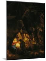 Adoration of the Shepherds, 1646-Rembrandt van Rijn-Mounted Giclee Print