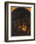 Adoration of the Shepherds, 1646-Rembrandt van Rijn-Framed Giclee Print