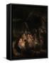 Adoration of the Shepherds, 1646-Rembrandt van Rijn-Framed Stretched Canvas