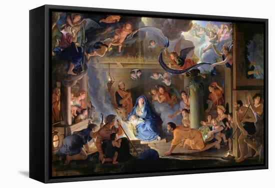 Adoration of the Shepherds, 1689-Charles Le Brun-Framed Stretched Canvas